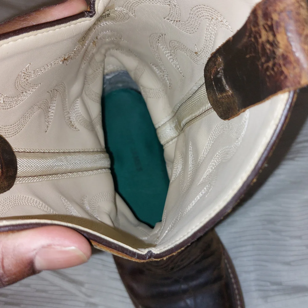 Ariat Cody James Brown Kids' Western Pull-On Boots Size 4